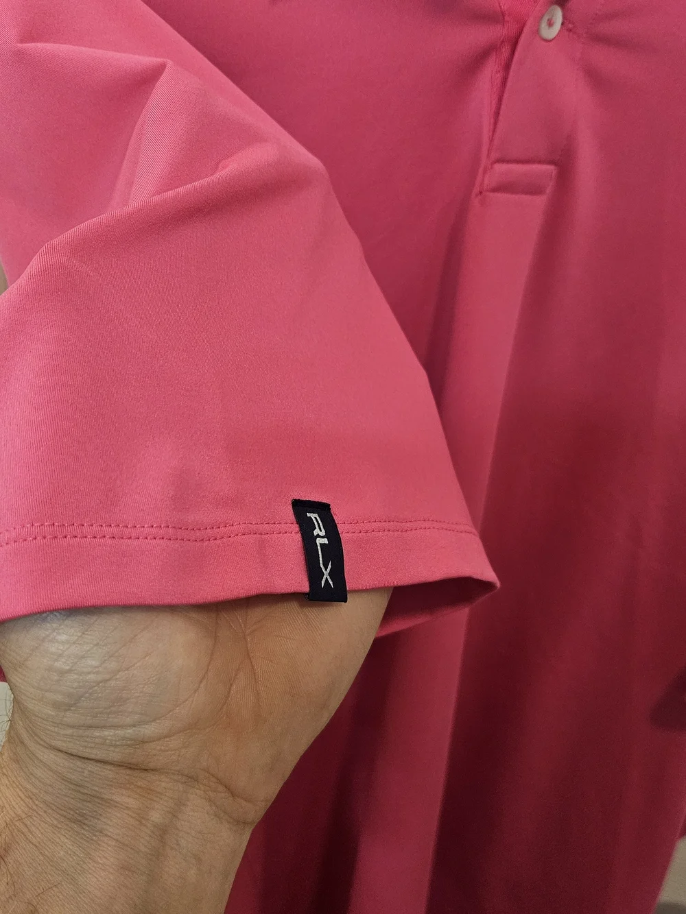 Ralph Lauren RLX Men’s Hot Pink Polo Shirt NWOT